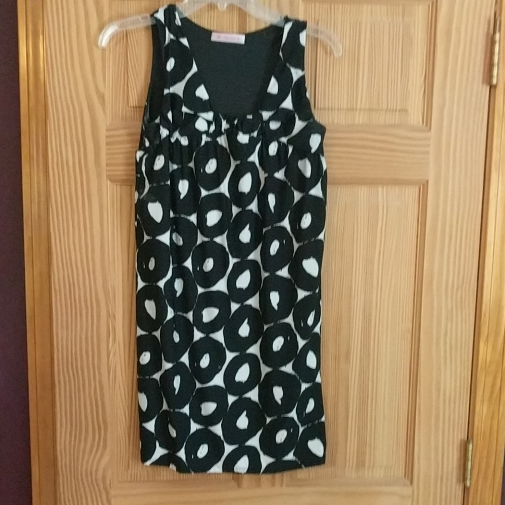 Black and White print dress
